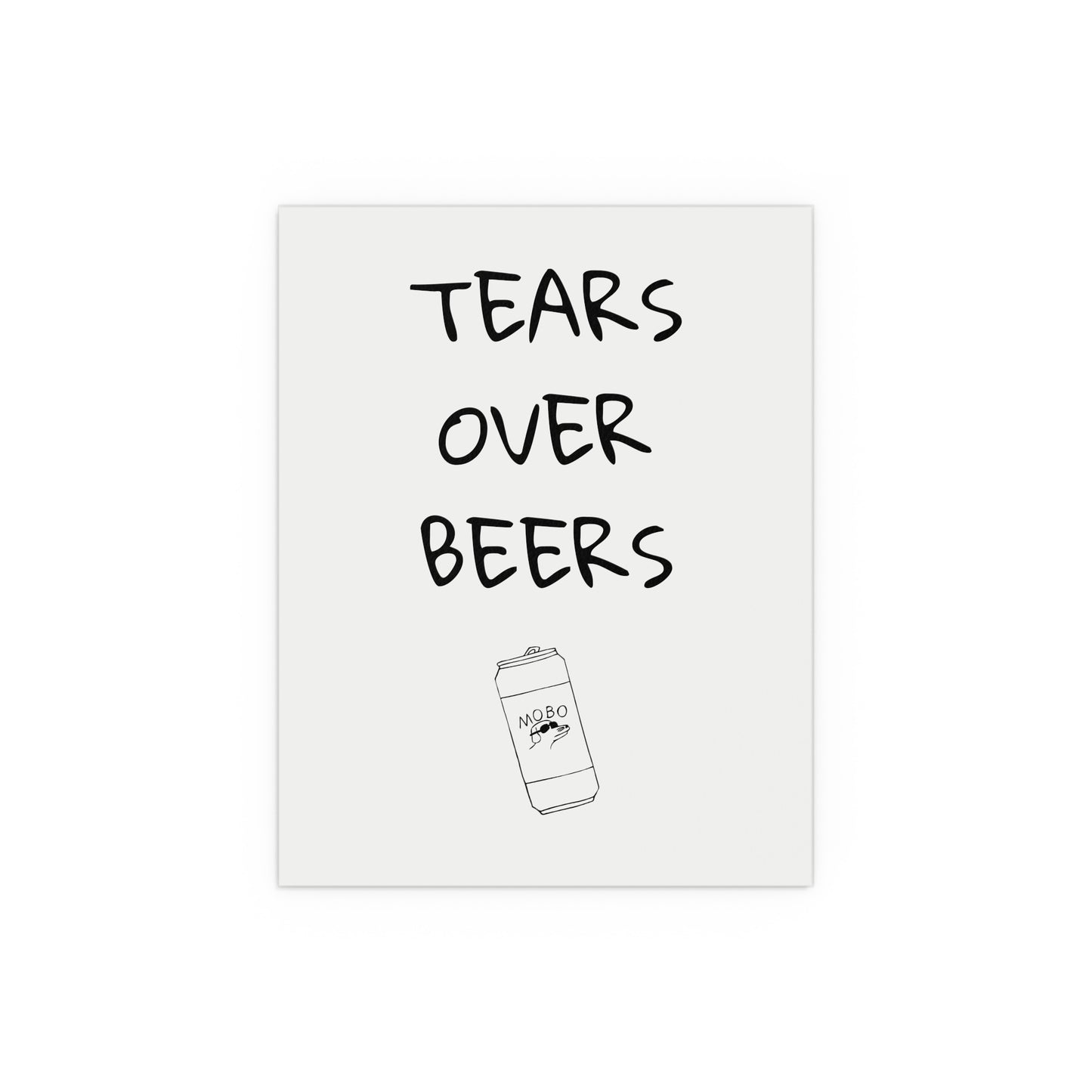 Modern Baseball - Tears Over Beers Print