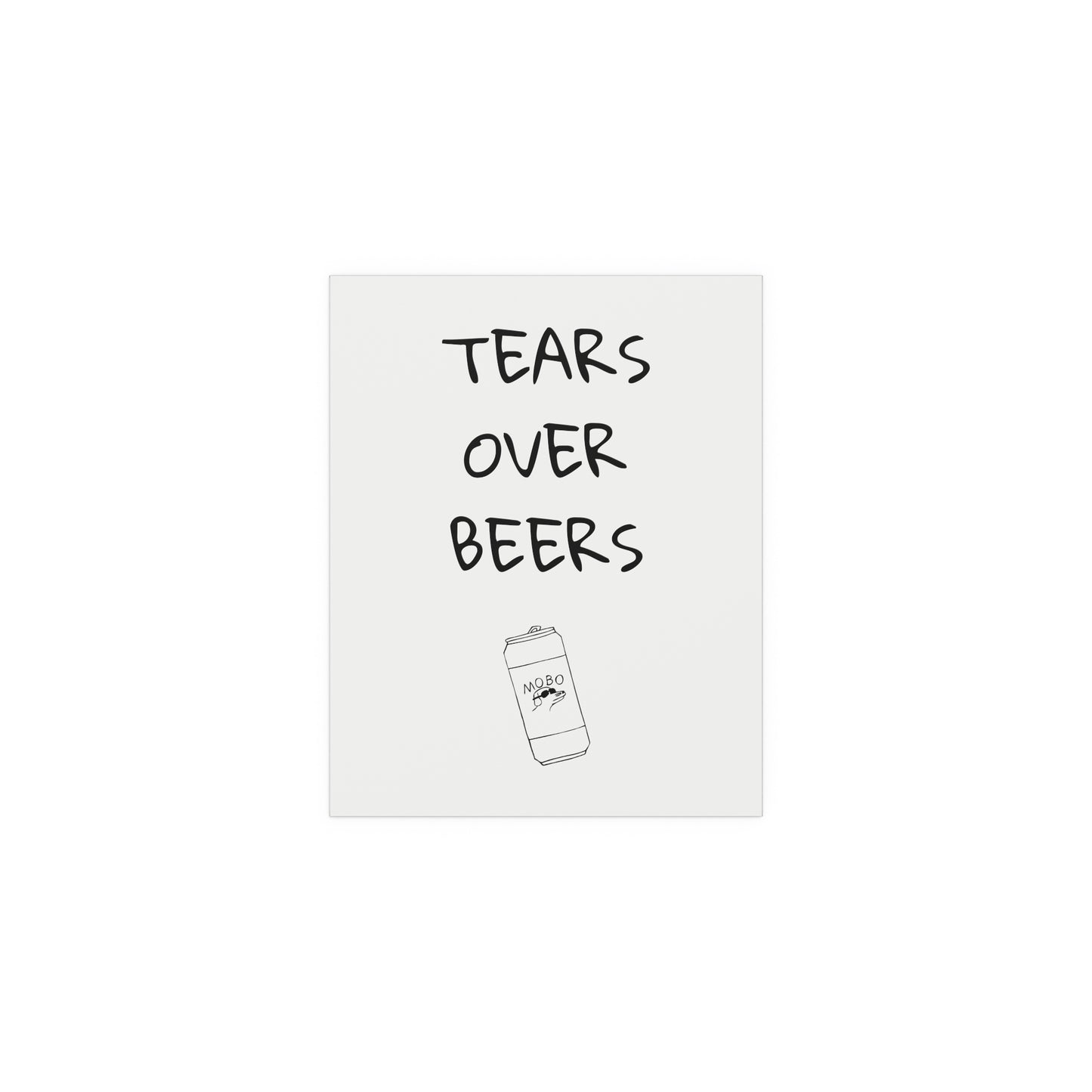 Modern Baseball - Tears Over Beers Print
