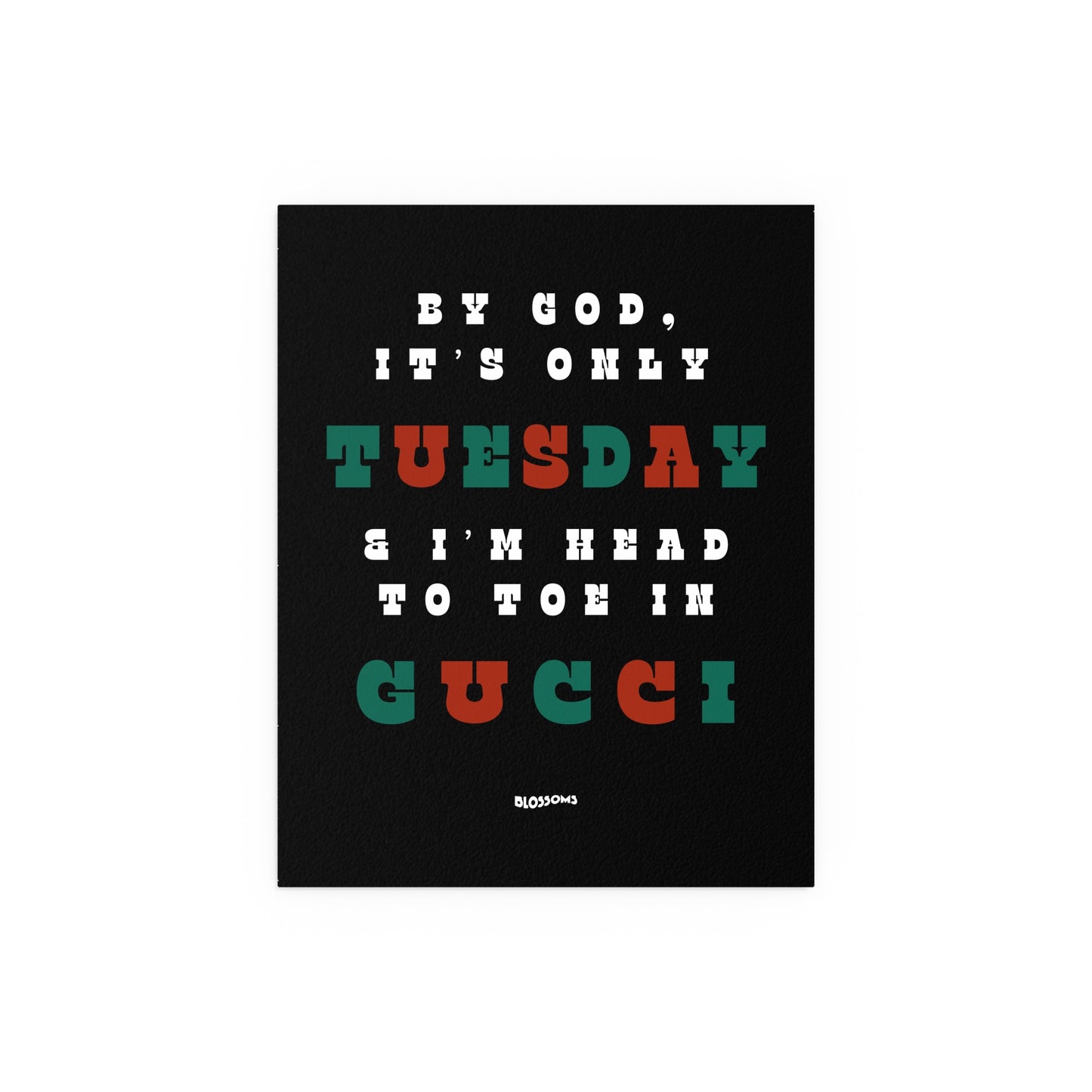 Blossoms - I Like Your Look (Black + Green + Red)