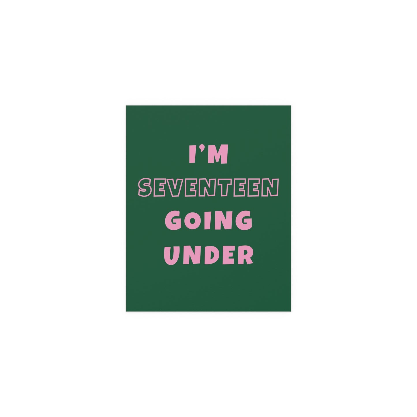 Sam Fender - Seventeen Going Under (Green + Pink)