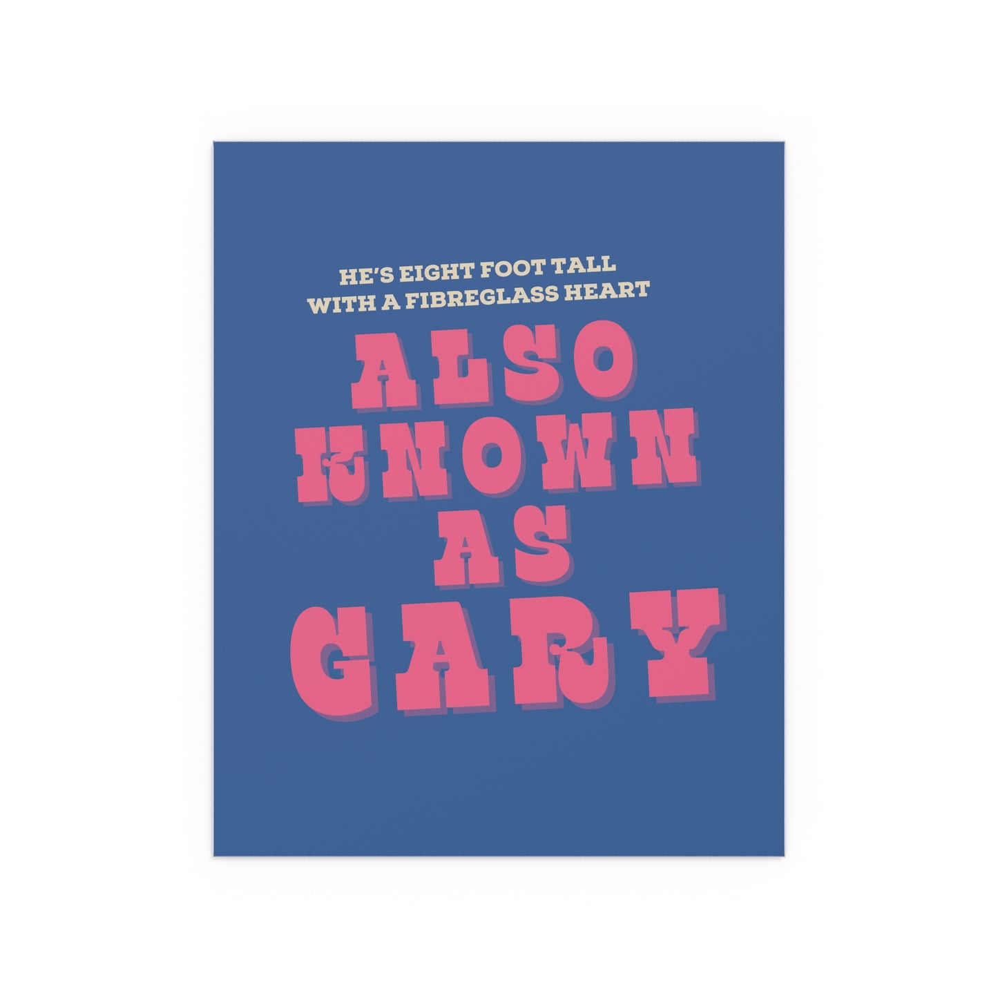 Blossoms - Gary (Blue & Pink)
