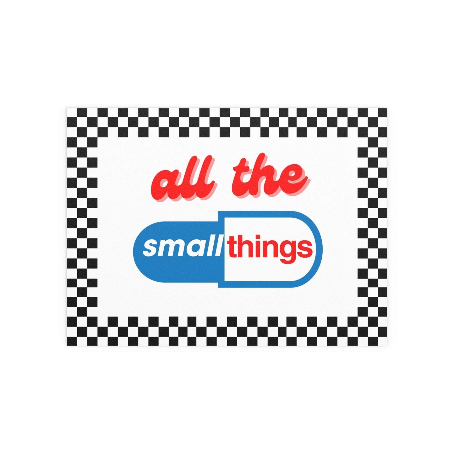 Blink 182 - All The Small Things Glow On Prints
