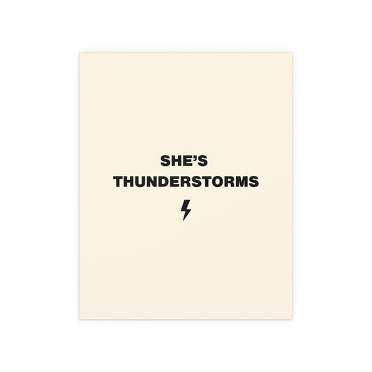 Arctic Monkeys - She's Thunderstorms Glow On Prints