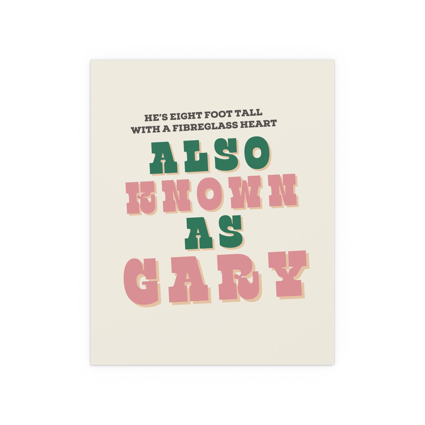 Blossoms - Gary (Off-white + Green + Pink)