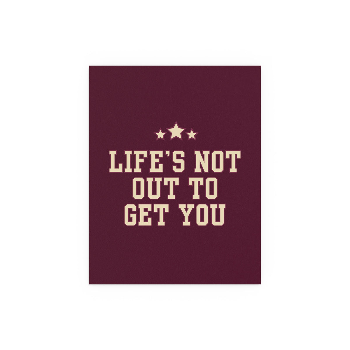 Neck Deep - Life's Not Out To Get You (Burgundy)