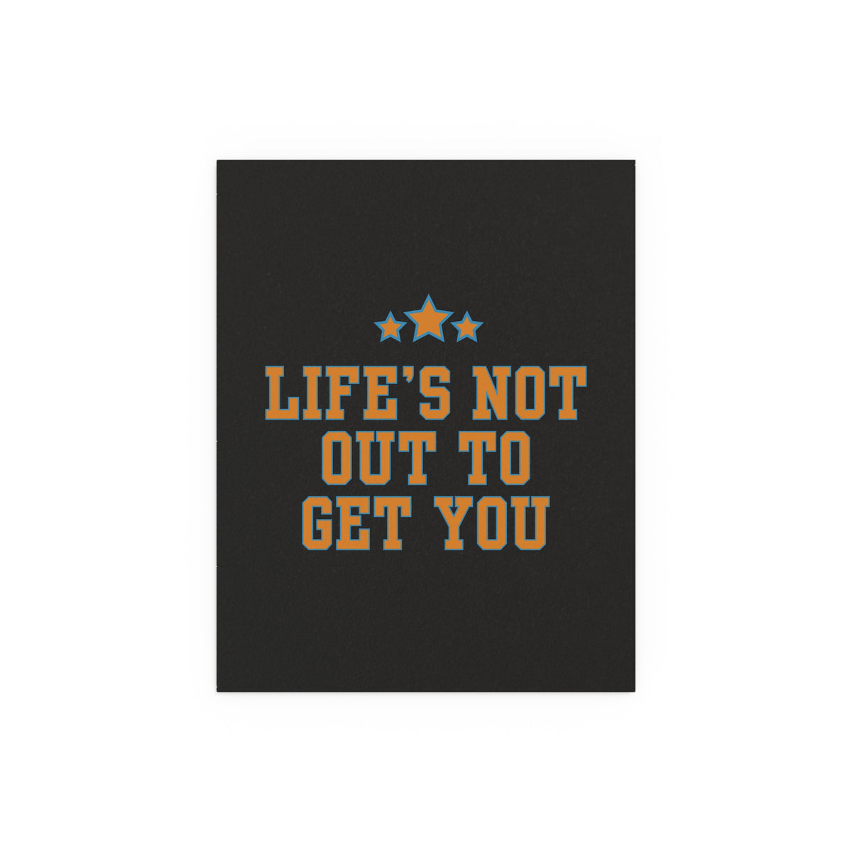 Neck Deep - Life's Not Out To Get You (Black & Orange)