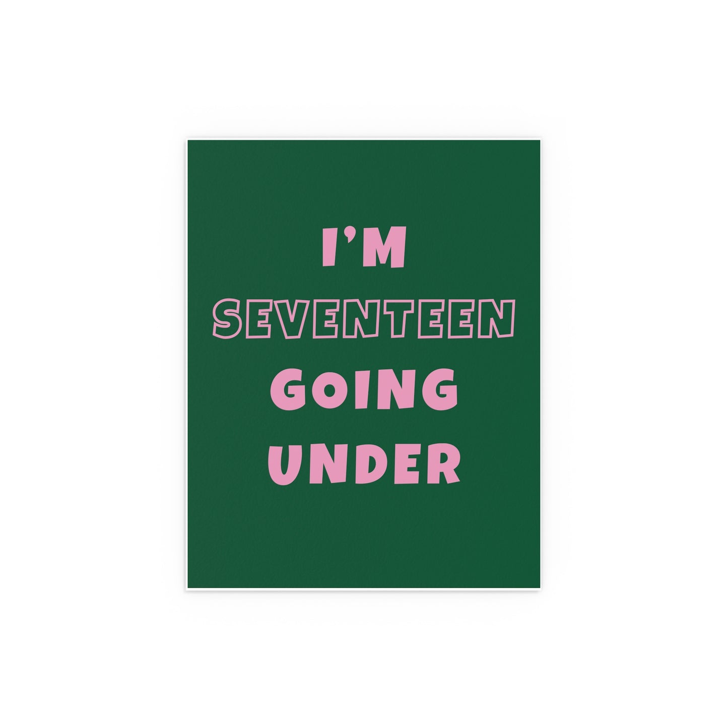 Sam Fender - Seventeen Going Under (Green + Pink)
