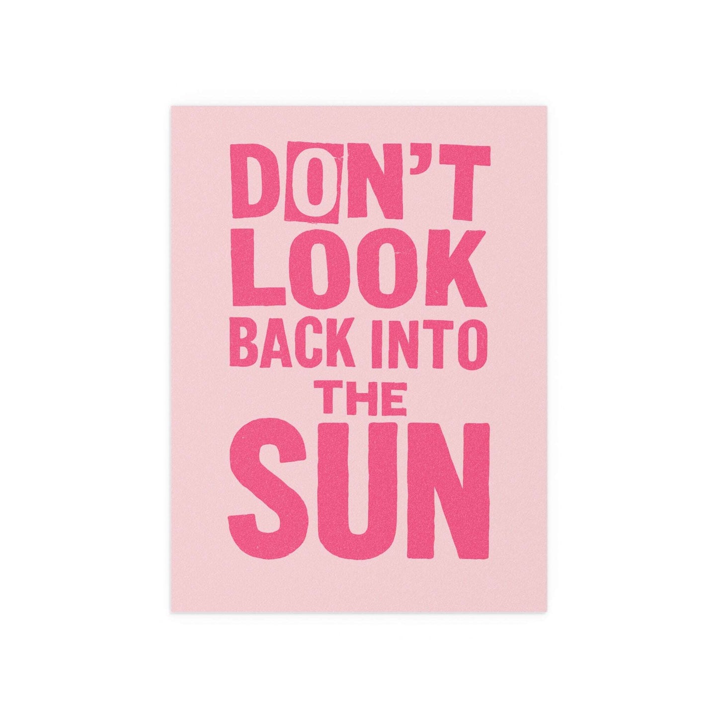 The Libertines - Don't Look Back Into The Sun - Pink Glow On Prints