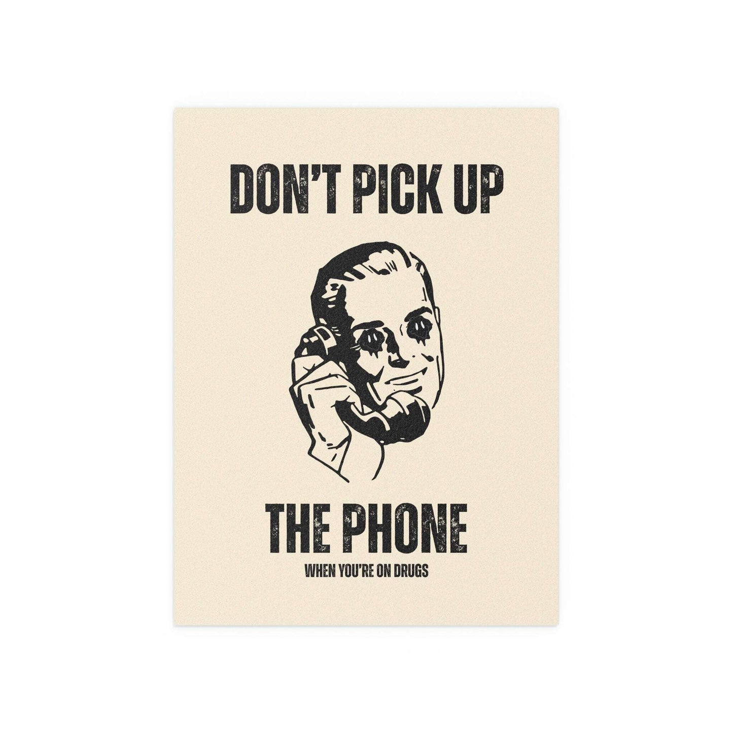 Militarie Gun - Don't Pick Up The Phone Glow On Prints