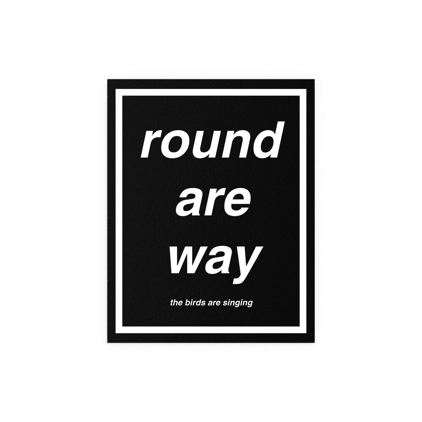 Oasis - Round Are Way Print Glow On Prints