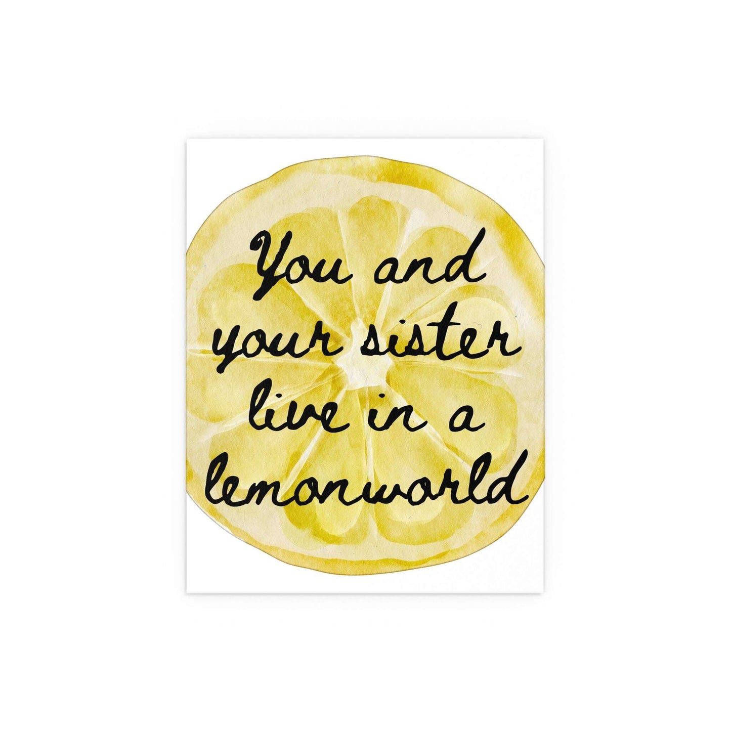 The National - Lemonworld (Yellow) Glow On Prints