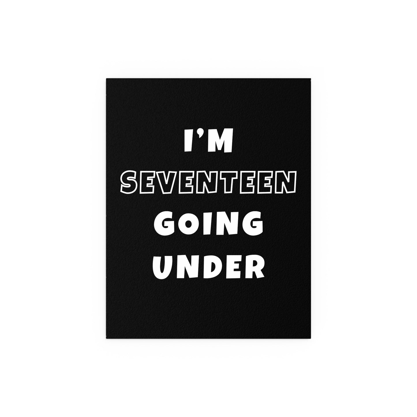 Sam Fender - Seventeen Going Under (Black + White)