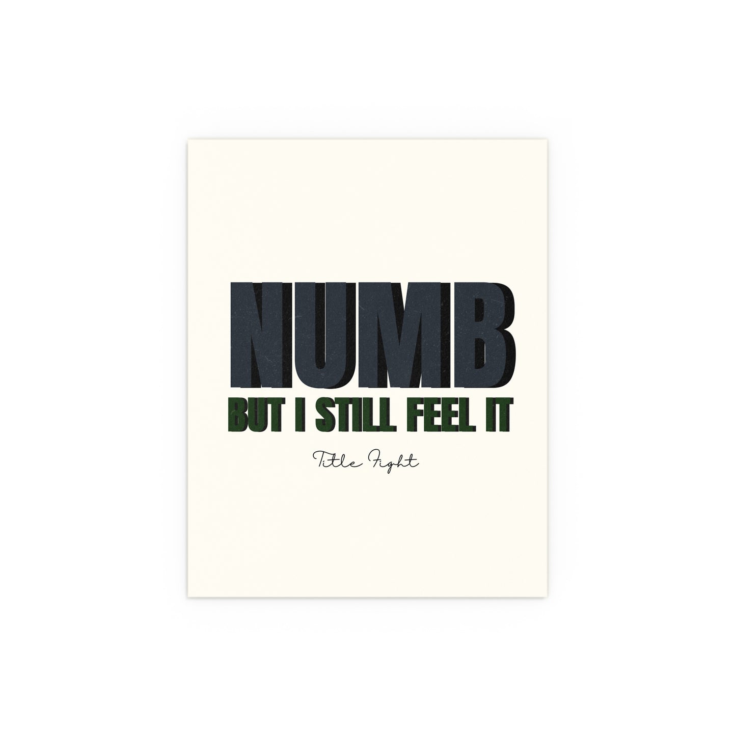 Title Fight - Numb, But I Still Feel It