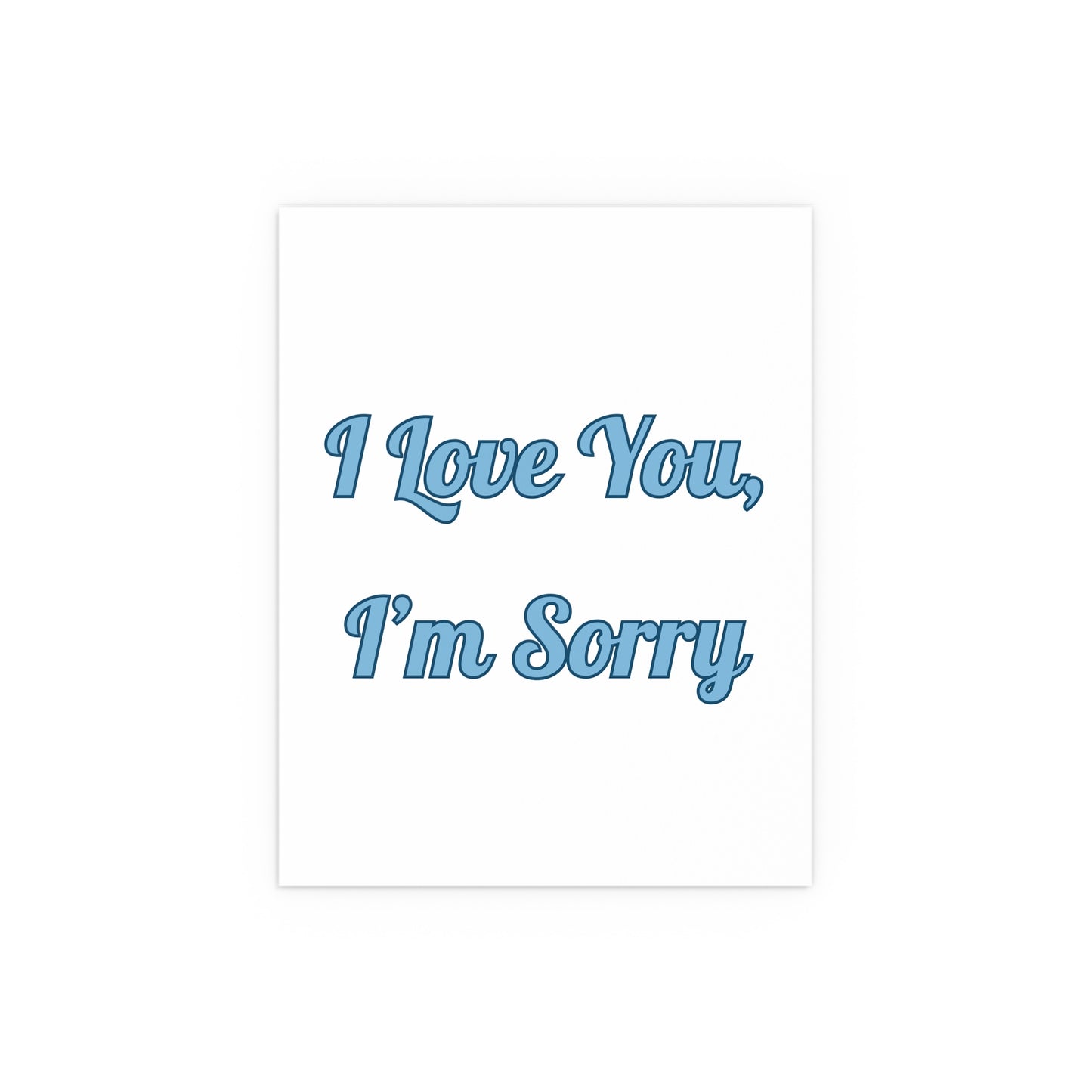 Gracie Abrams - I Love You, I'm Sorry (White + Blue)
