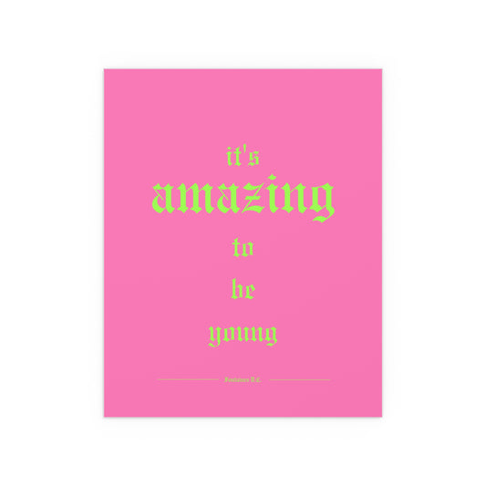 Fontaines DC - It's Amazing To Be Young (Pink)