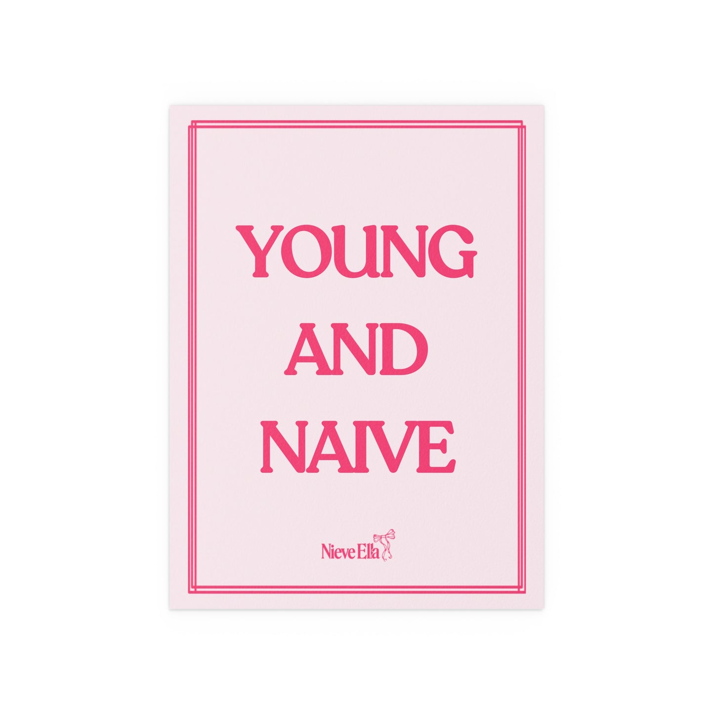 Nieve Ella - Young & Naive