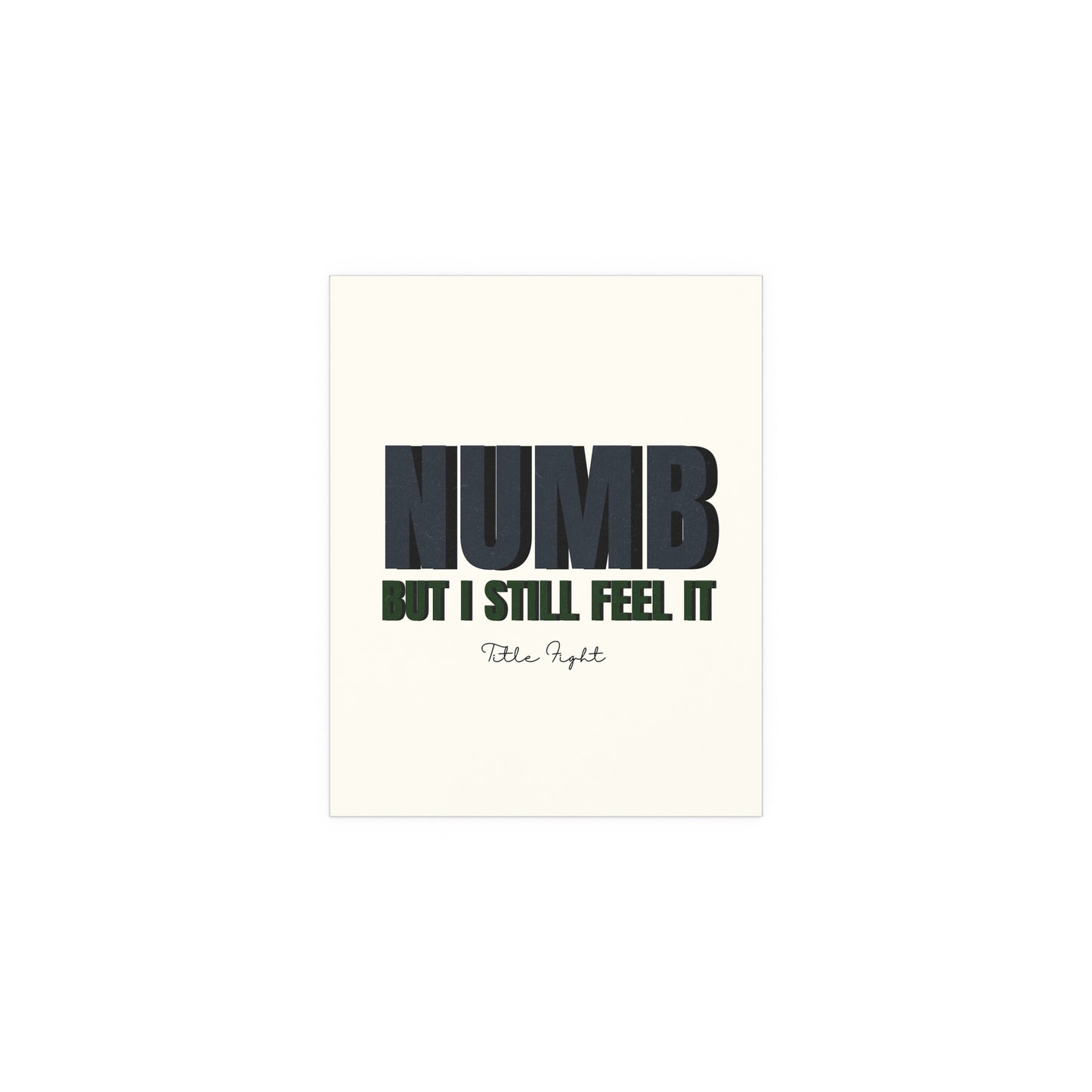 Title Fight - Numb, But I Still Feel It