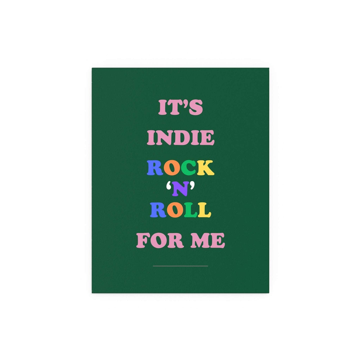 The Killers - Glamorous Indie Rock N Roll (Green) Glow On Prints