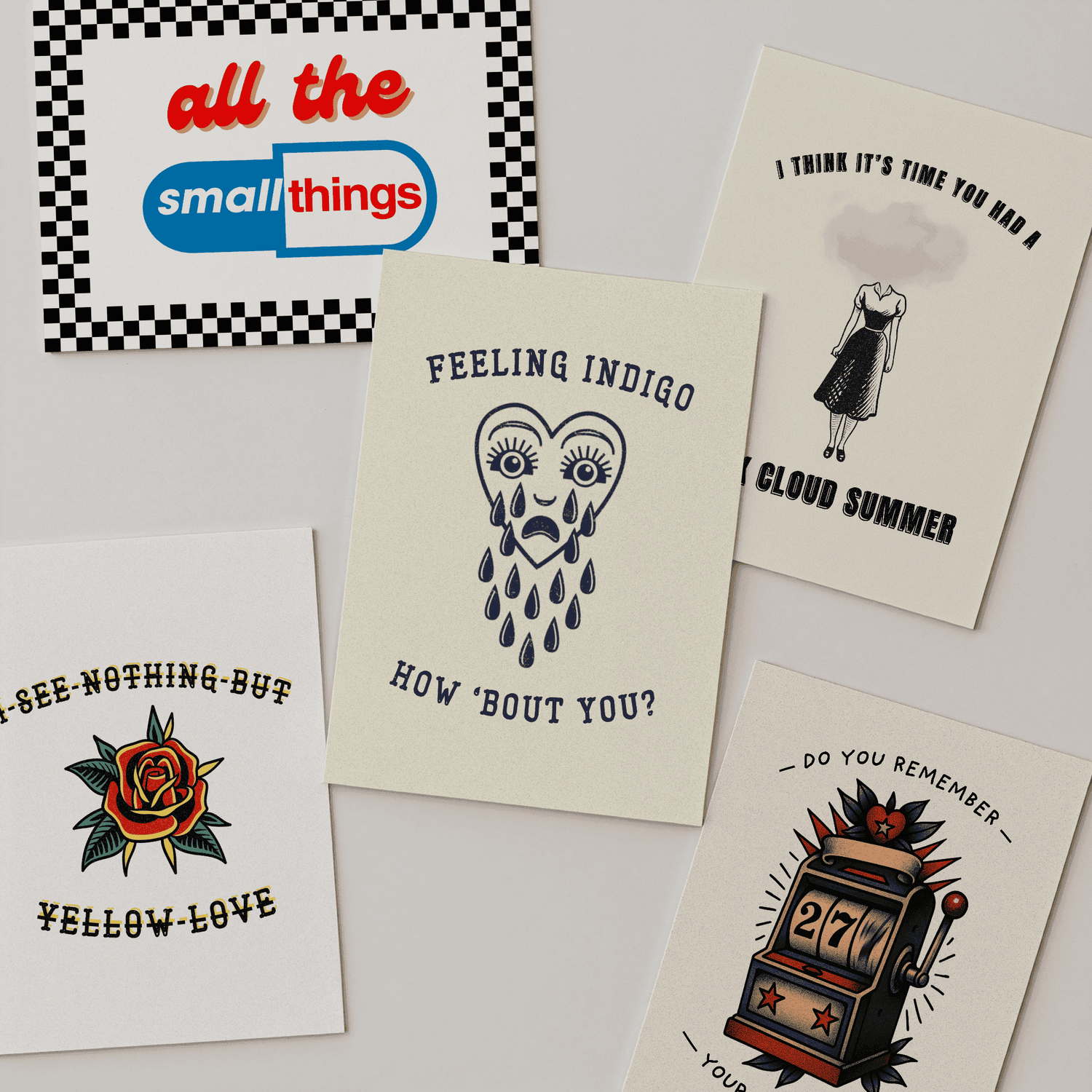 Punk & Hardcore Music Prints Glow On Prints