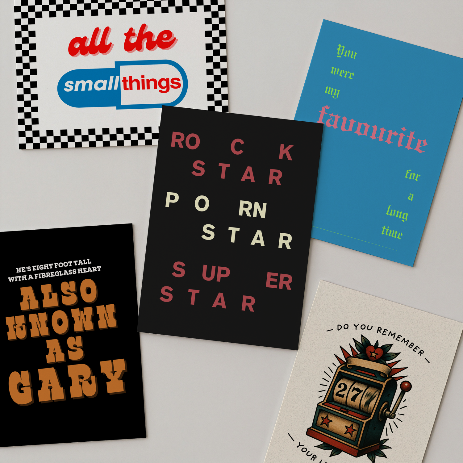 Indie Music posters for Fontaines DC, Blossoms, Blink 182 and Title Fight | Indie, punk & pop prints