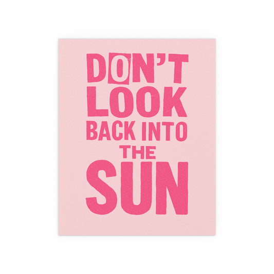 The Libertines - Don't Look Back Into The Sun - Pink