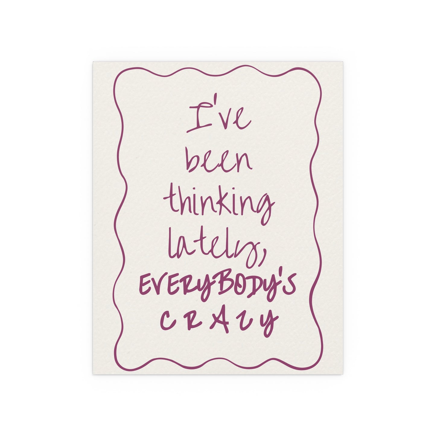 Olivia Dean - Everybody's Crazy (Purple)