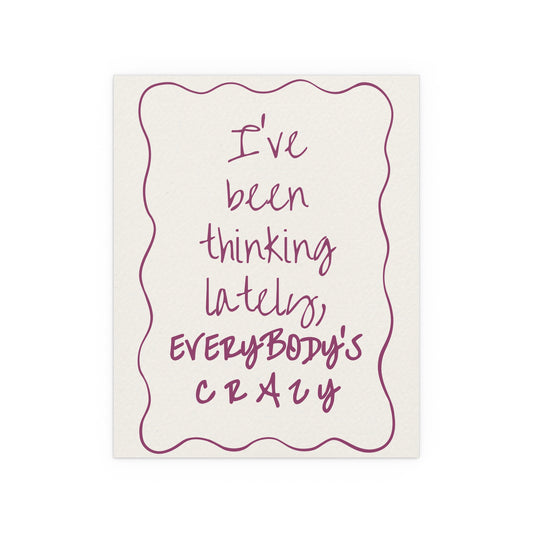 Olivia Dean - Everybody's Crazy (Purple)