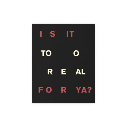 Fontaines DC - Too Real Glow On Prints