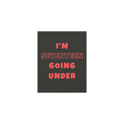 Sam Fender - Saturday (Black + Red) Glow On Prints