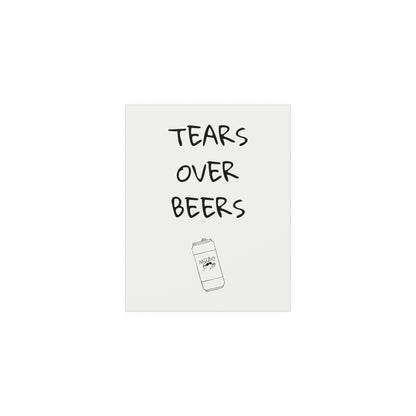 Modern Baseball - Tears Over Beers Print Glow On Prints
