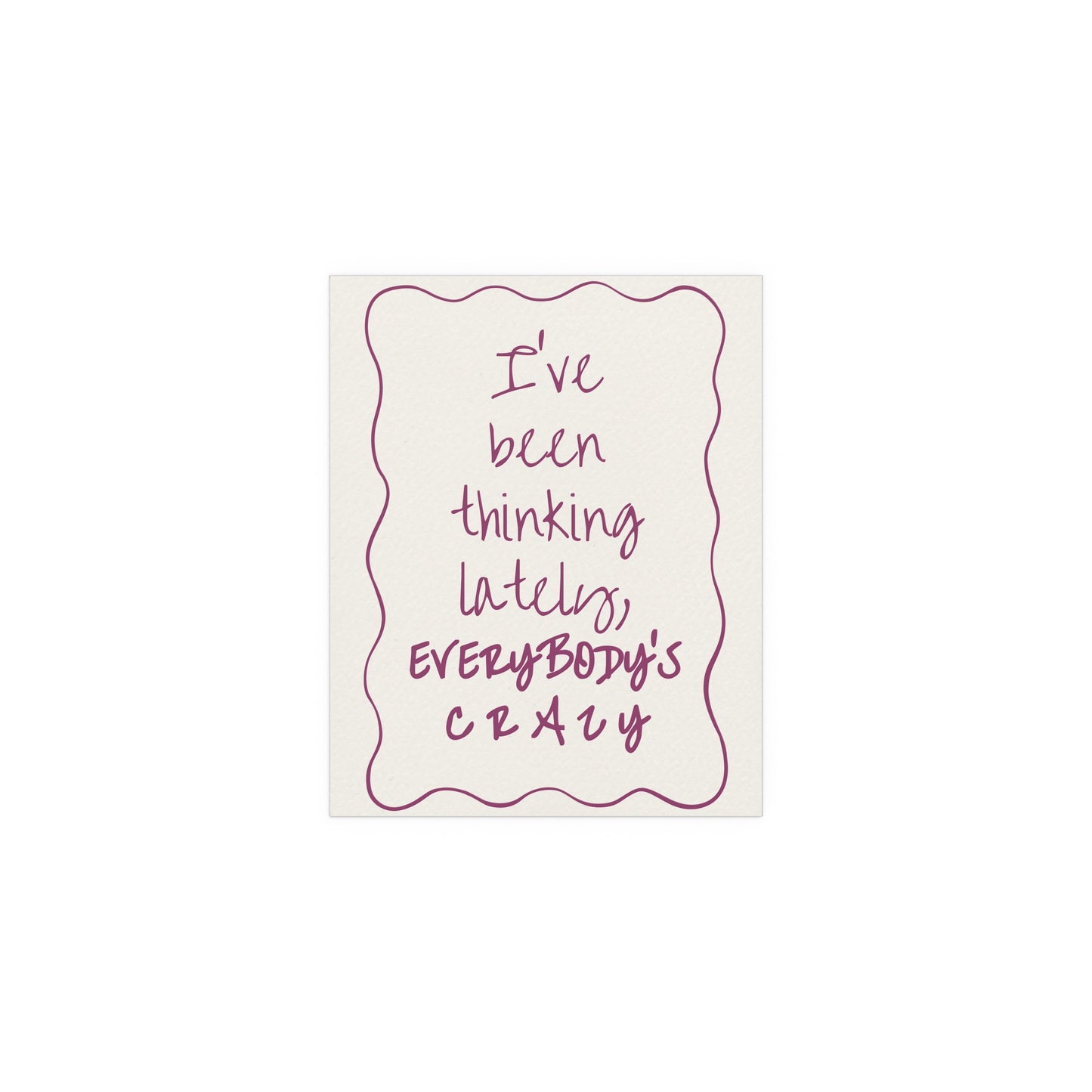 Olivia Dean - Everybody's Crazy (Purple)