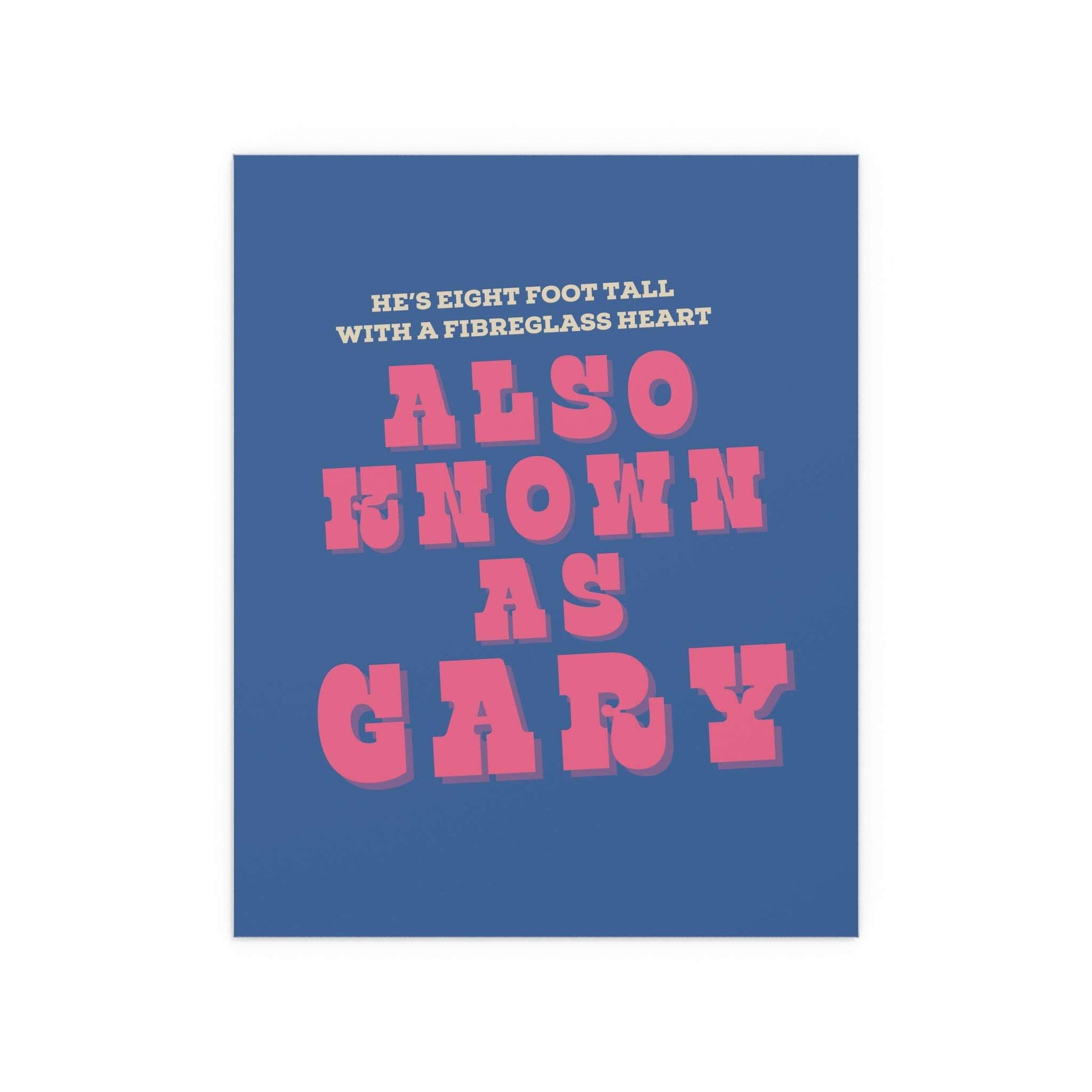 Blossoms - Gary (Blue & Pink) Glow On Prints