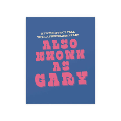 Blossoms - Gary (Blue & Pink) Glow On Prints