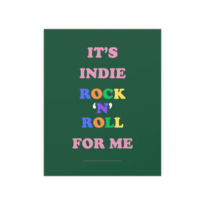 The Killers - Glamorous Indie Rock N Roll (Green) Glow On Prints