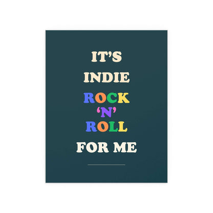 The Killers - Glamorous Indie Rock n Roll (Blue) Glow On Prints