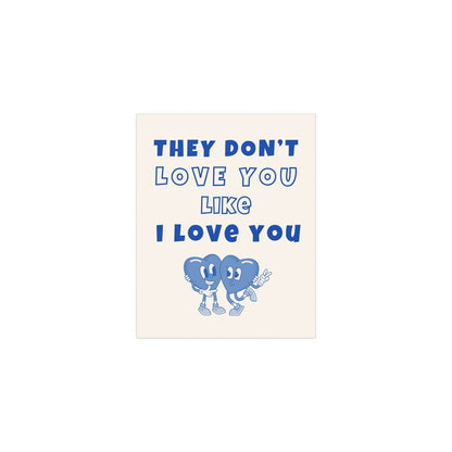 Yeah Yeah Yeahs - Maps (Off-white + Blue) Glow On Prints