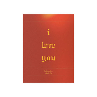 Fontaines DC - I Love You Glow On Prints