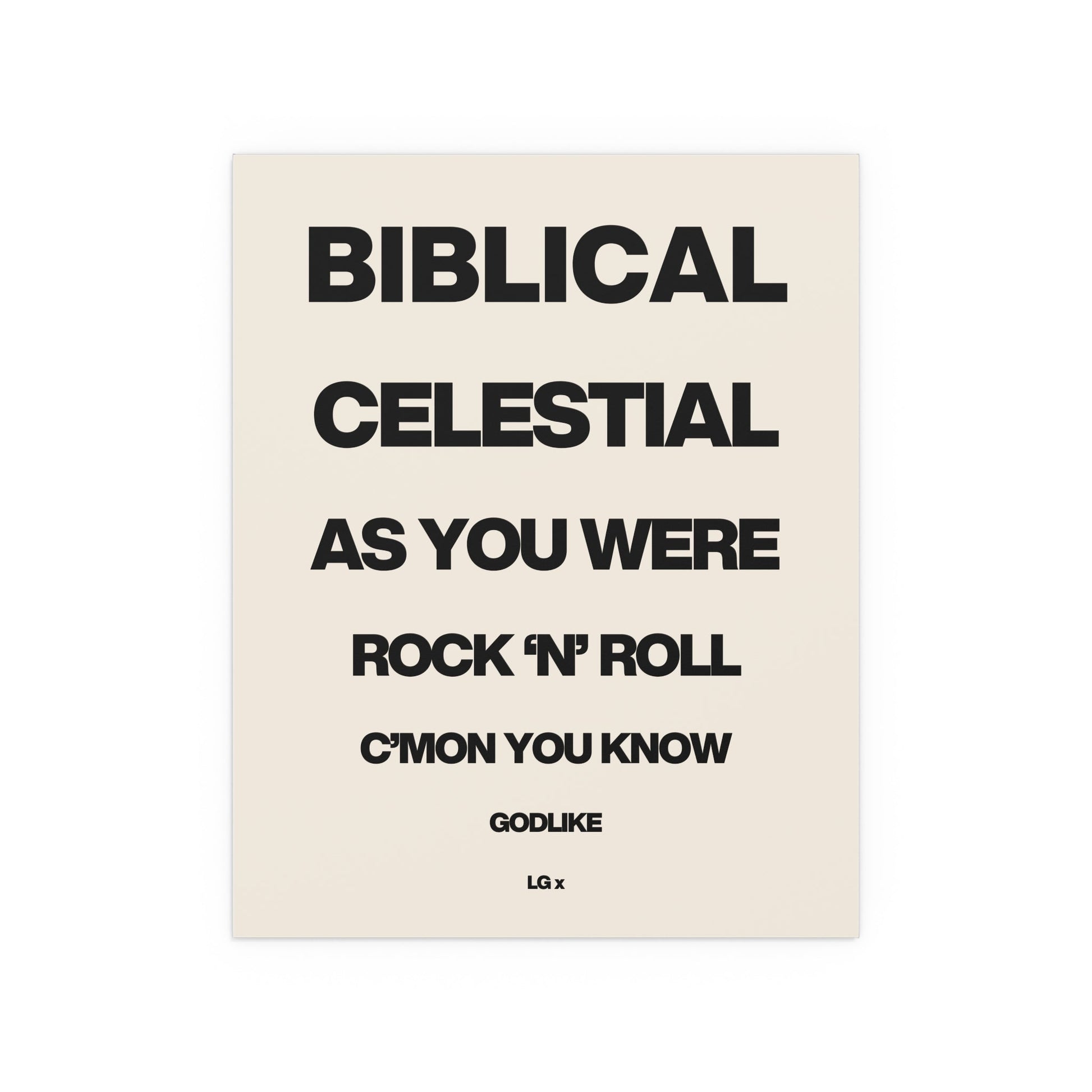 Liam Gallagher Quotes Print Glow On Prints