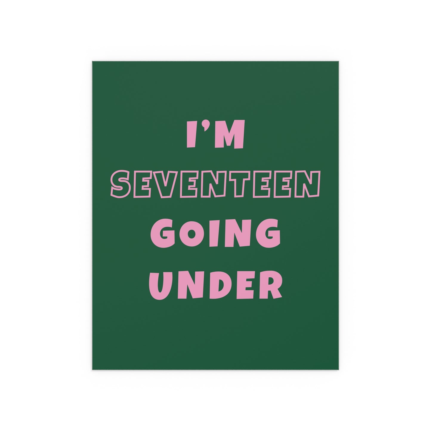 Sam Fender - Seventeen Going Under (Green + Pink)
