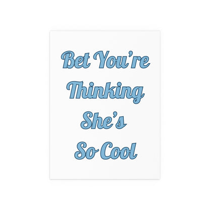 Gracie Abrams - That's So True (White + Blue) Glow On Prints