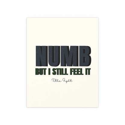 Title Fight - Numb, But I Still Feel It Glow On Prints