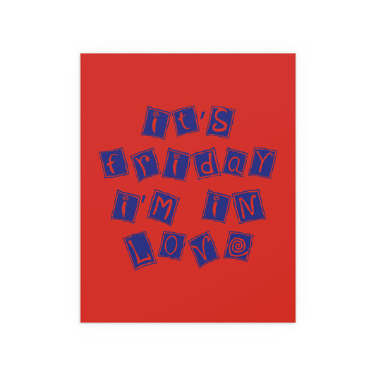 The Cure - Friday I'm In Love (Wish Album Colourway)