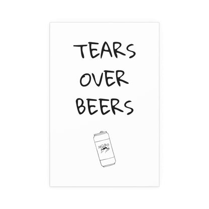Modern Baseball - Tears Over Beers Print Glow On Prints