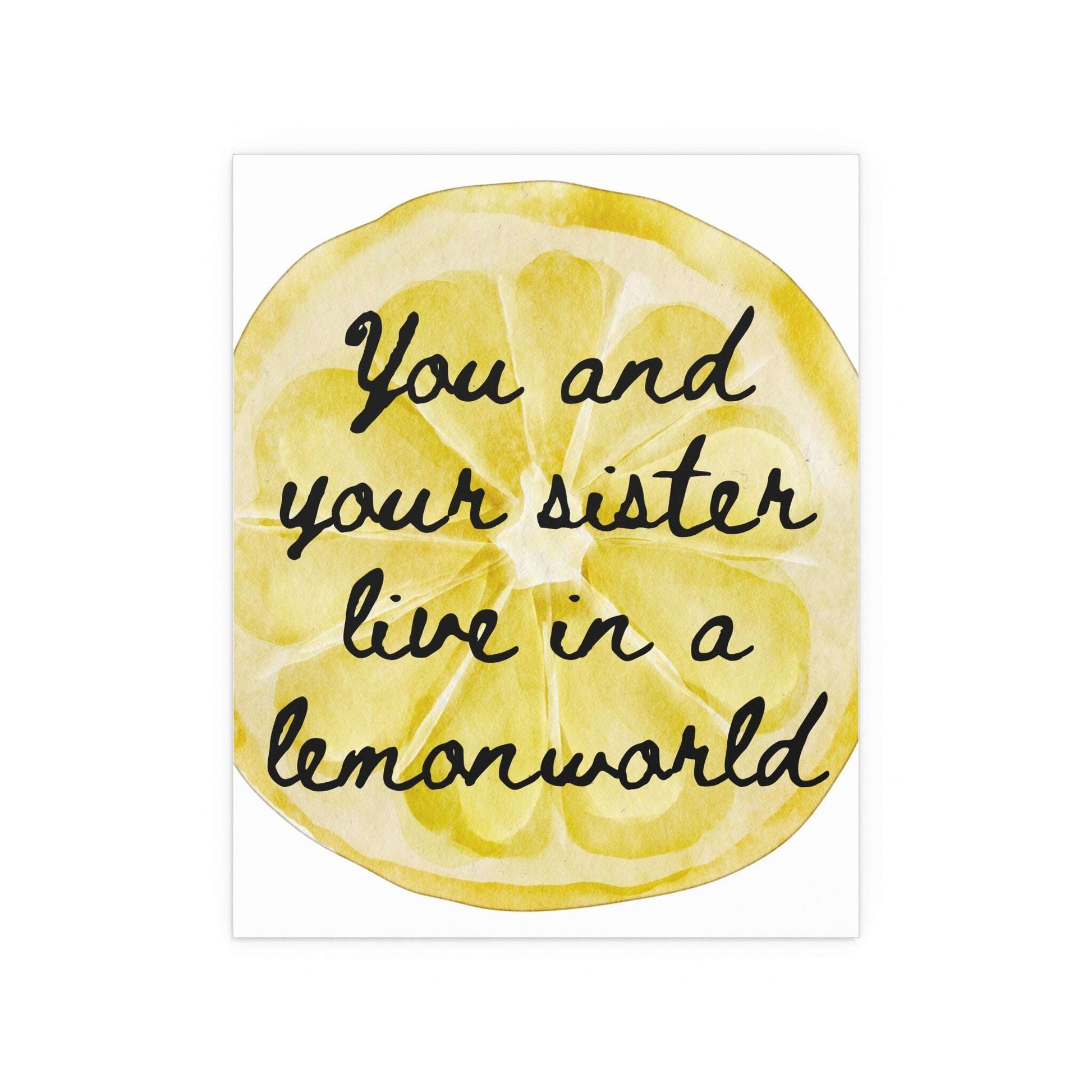 The National - Lemonworld (Yellow) Glow On Prints