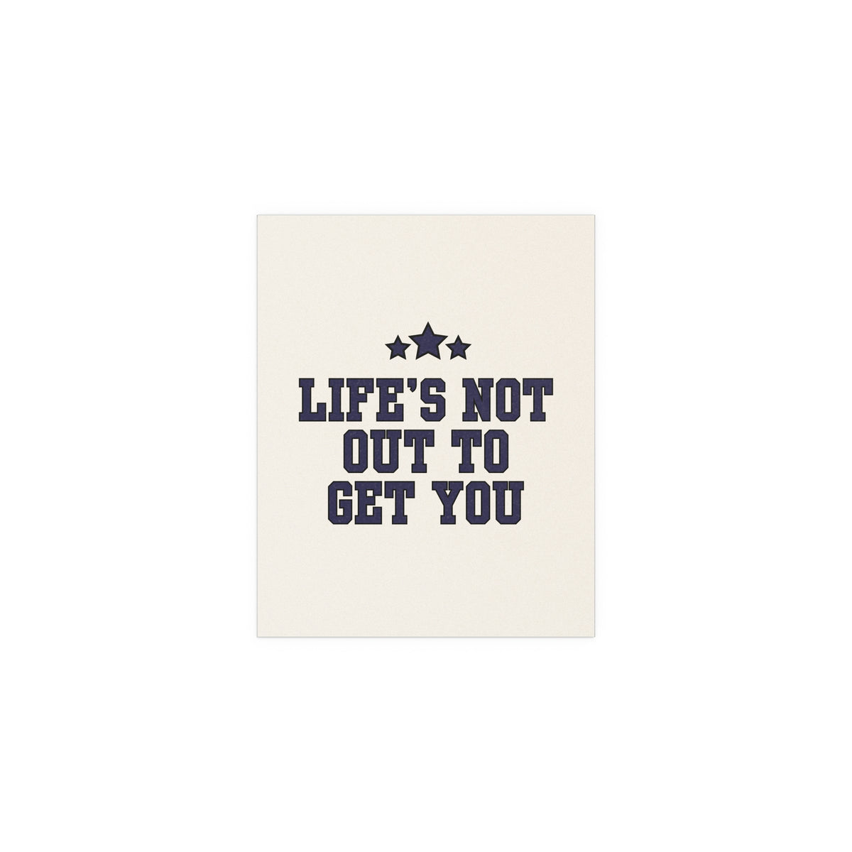 Neck Deep - Life's Not Out To Get You (Beige & Blue)