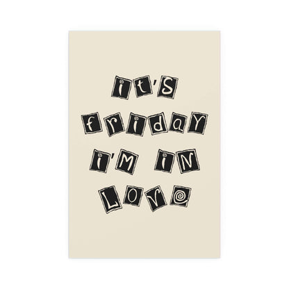 The Cure - Friday I'm In Love (Minimal Colourway) Glow On Prints