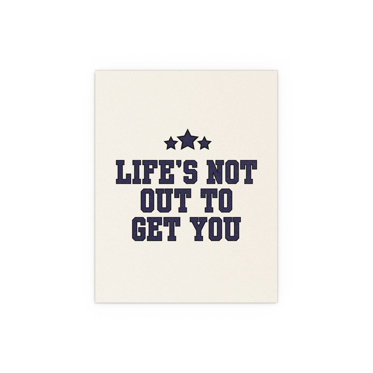 Neck Deep - Life's Not Out To Get You (Beige & Blue)