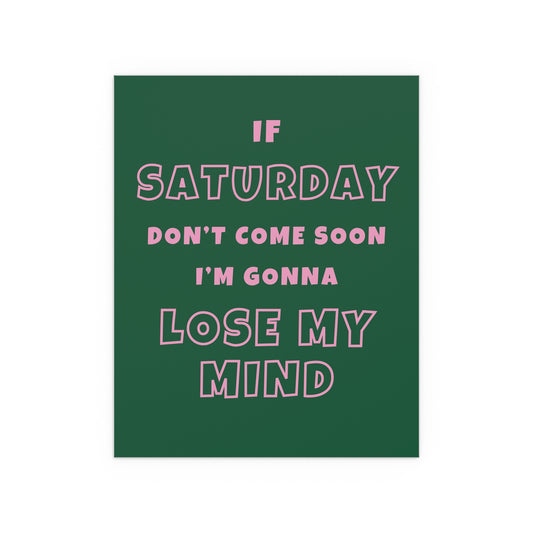Sam Fender - Saturday (Green + Pink)