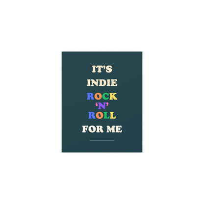 The Killers - Glamorous Indie Rock n Roll (Blue) Glow On Prints