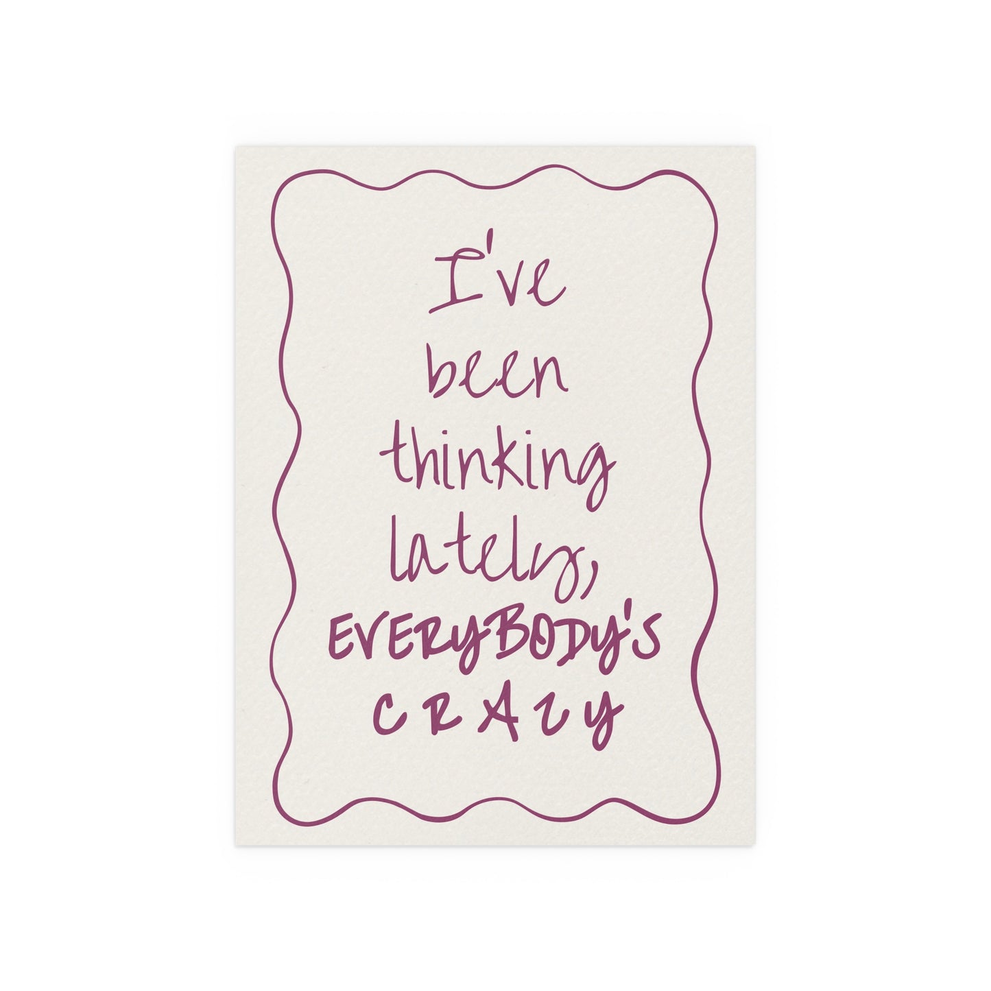 Olivia Dean - Everybody's Crazy (Purple)